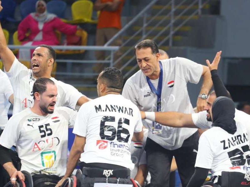 منتخب مصر يتوج بلقب بطولة العالم للكراسي المتحركة لليد بعد الفوز على أمريكا – المربع